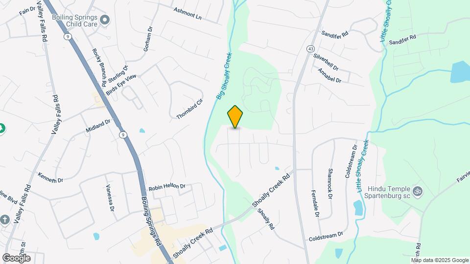 827 Dove Creek Ct Map and Location Details