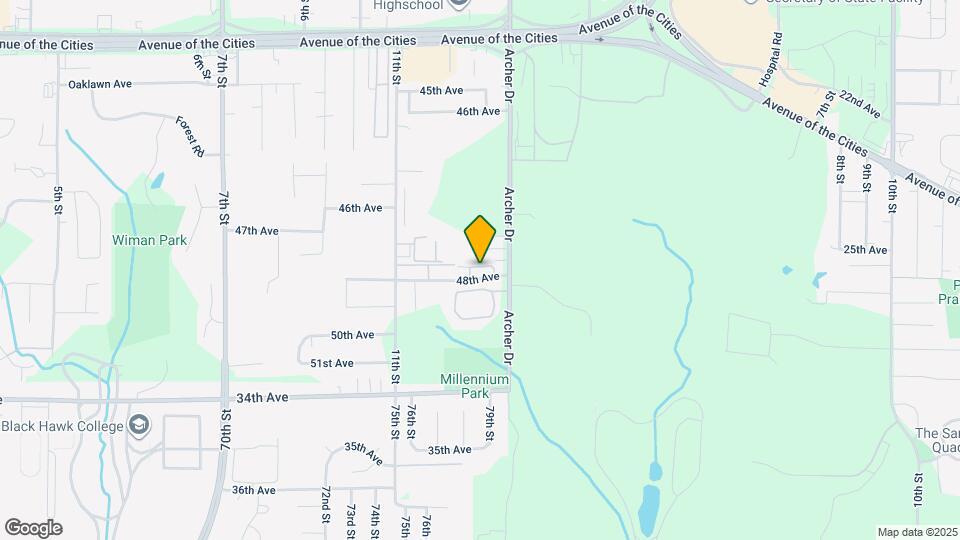 1299 48th Ave Map and Location Details