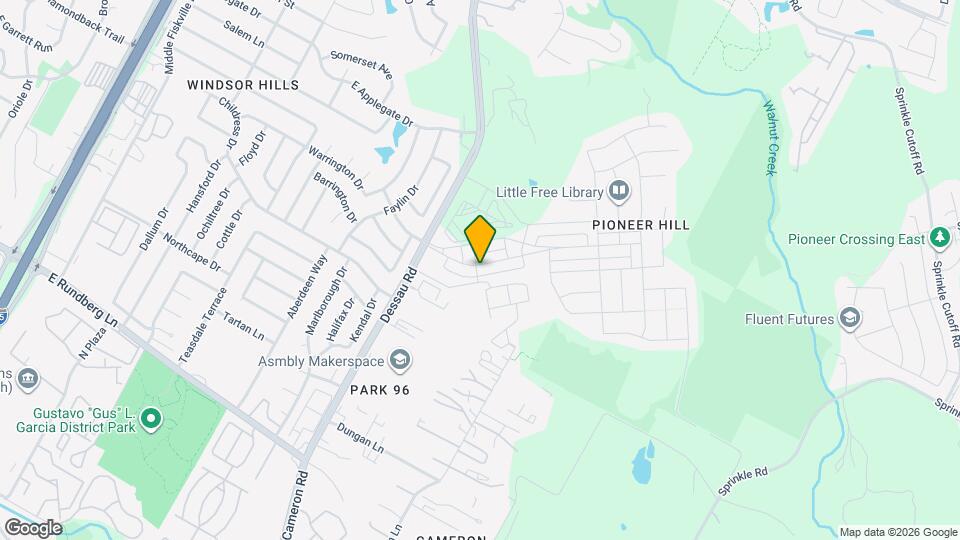 1701 Arborside Dr Map and Location Details