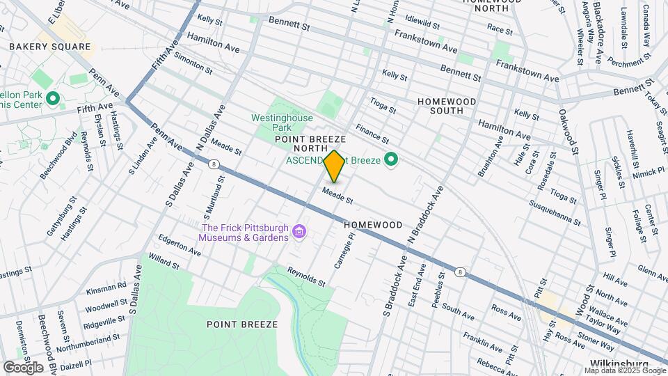 7217-7225 Meade St Mapa y Detalles de la Ubicación