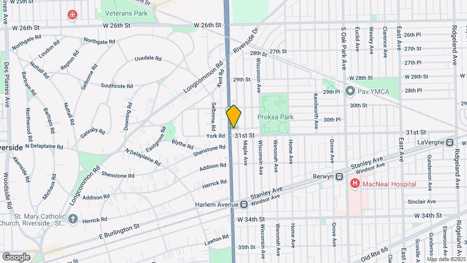 3053 Harlem Ave Map and Location Details
