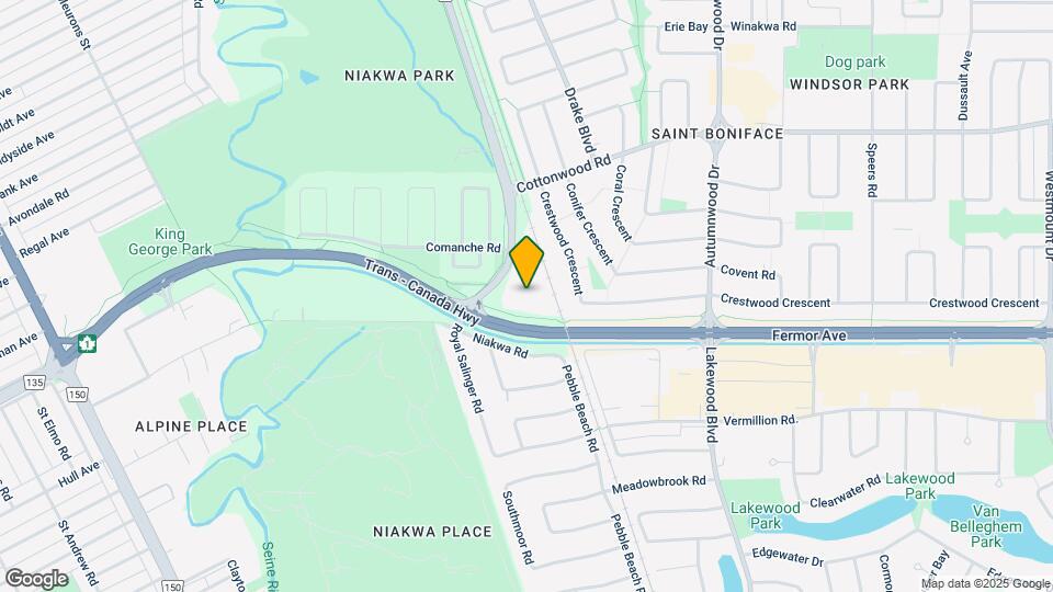 1310 Archibald Apartments Map and Location Details