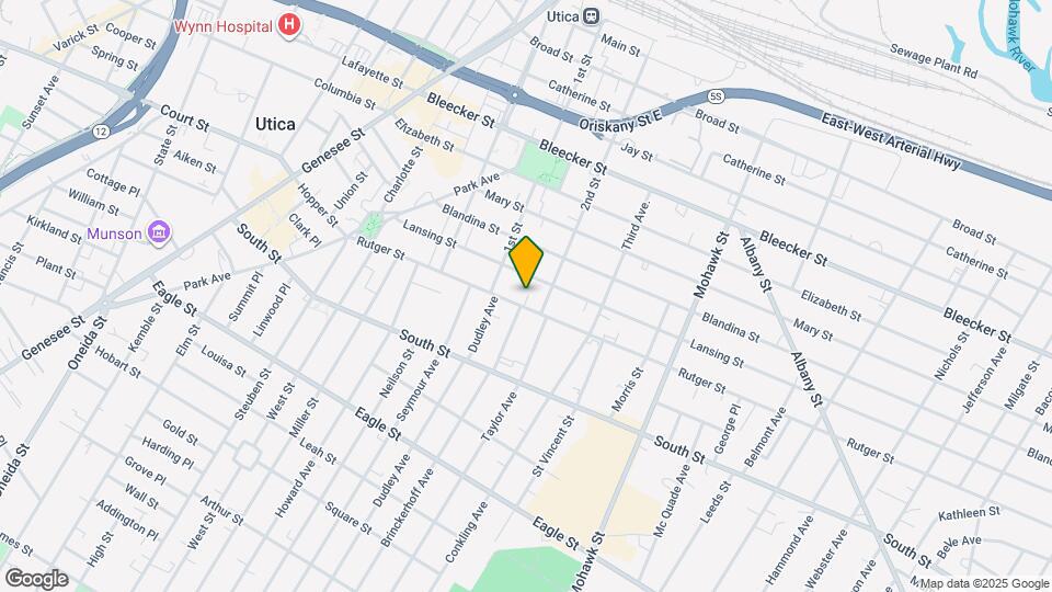 415 Rutger St, Unit 1 Map and Location Details