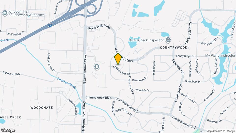 8280 Chippingham Dr Map and Location Details