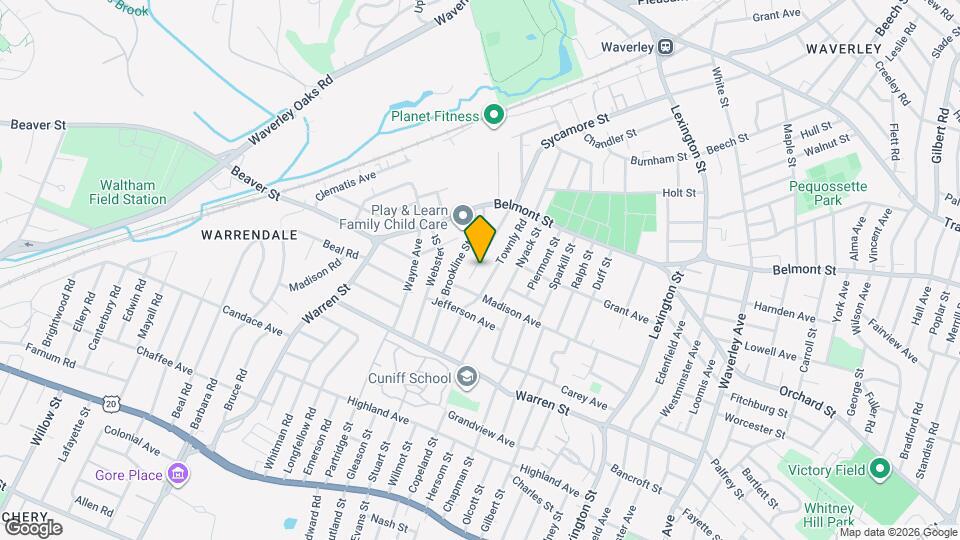 70 Prospect St Map and Location Details