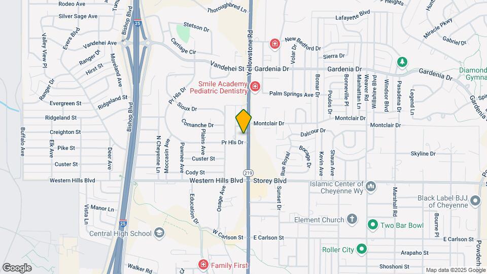 6334 Yellowstone Rd, Unit B Map and Location Details