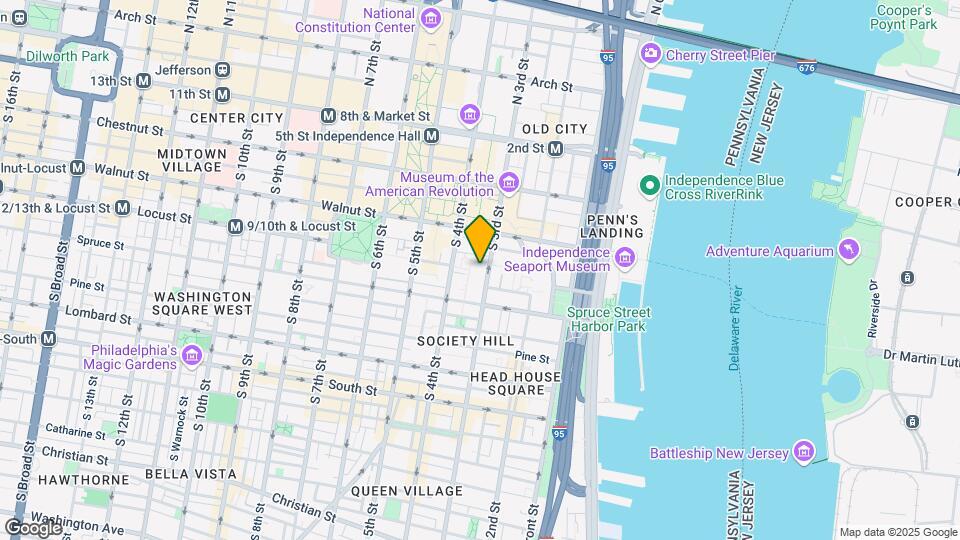 240 S 3rd St-Unit -2 Map and Location Details