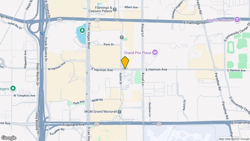 125 E Harmon Ave, Unit 18 Map and Location Details