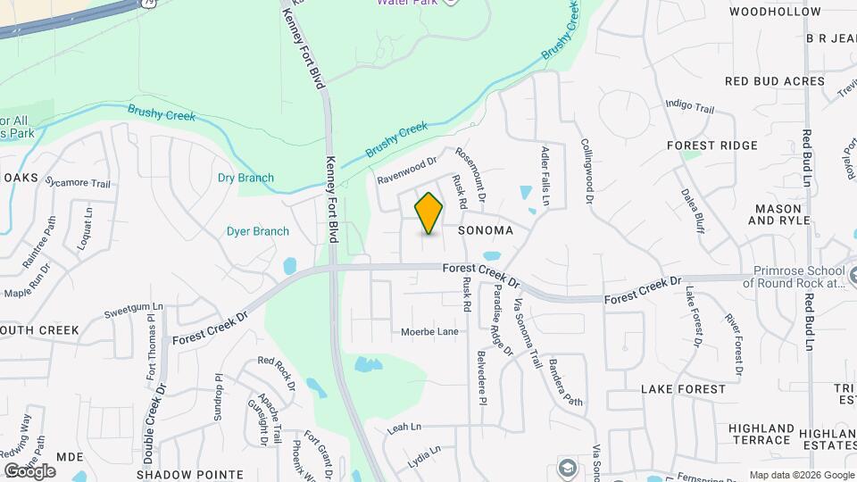 725 Crane Canyon Pl Map and Location Details