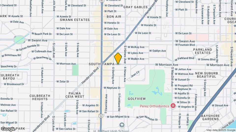 3616 W Morrison Ave Map and Location Details