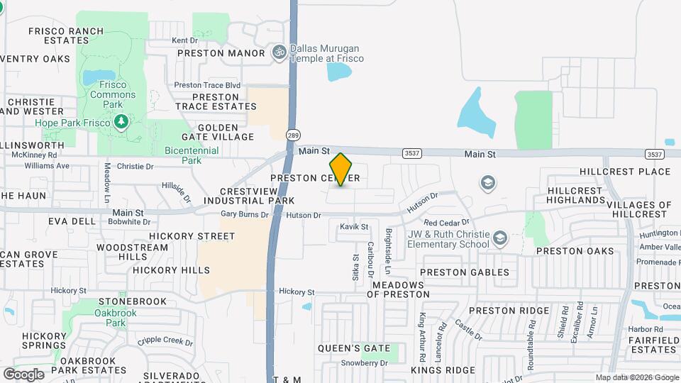 9443 Speaker Dr Map and Location Details