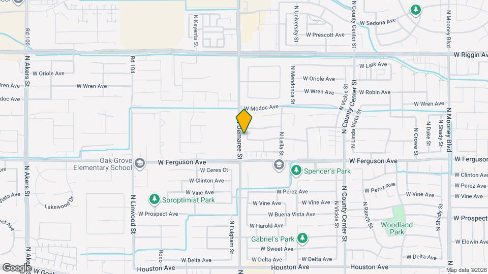 2313 N Silvervale St Map and Location Details