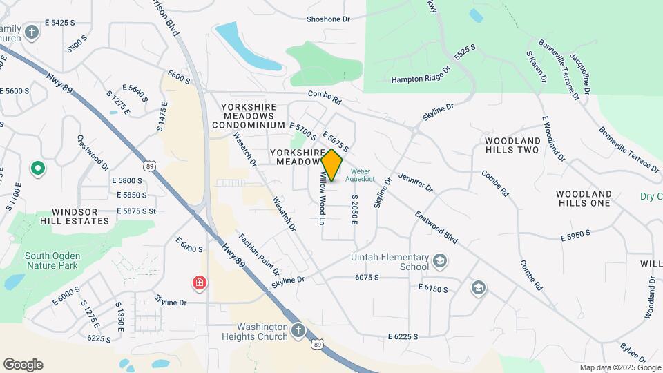 1968 E 5850 S Map and Location Details