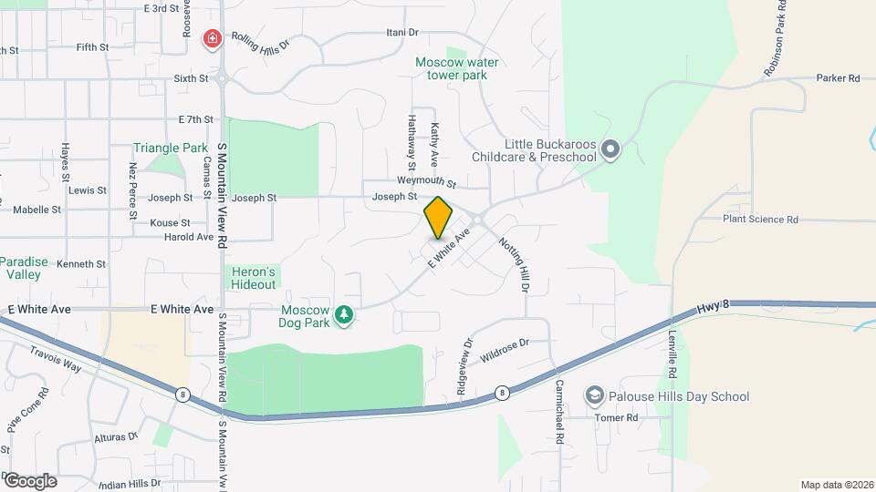 1122 Hourglass Ln Mapa y Detalles de la Ubicación