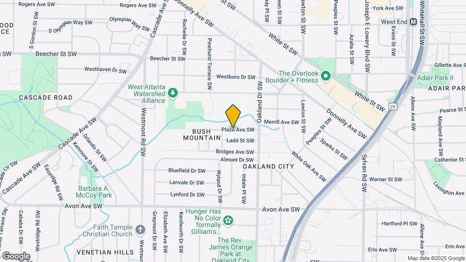 1278 Plaza Ave SW Map and Location Details