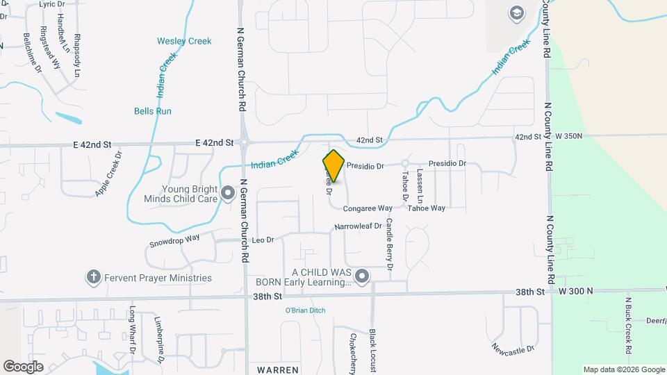 4059 Congaree Dr Map and Location Details