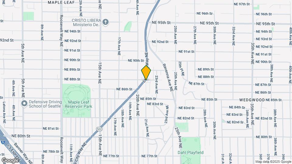 2101 NE 88th St Map and Location Details
