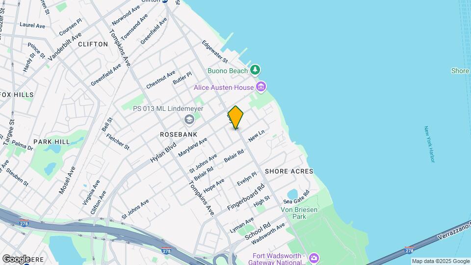 1254 Bay St Map and Location Details