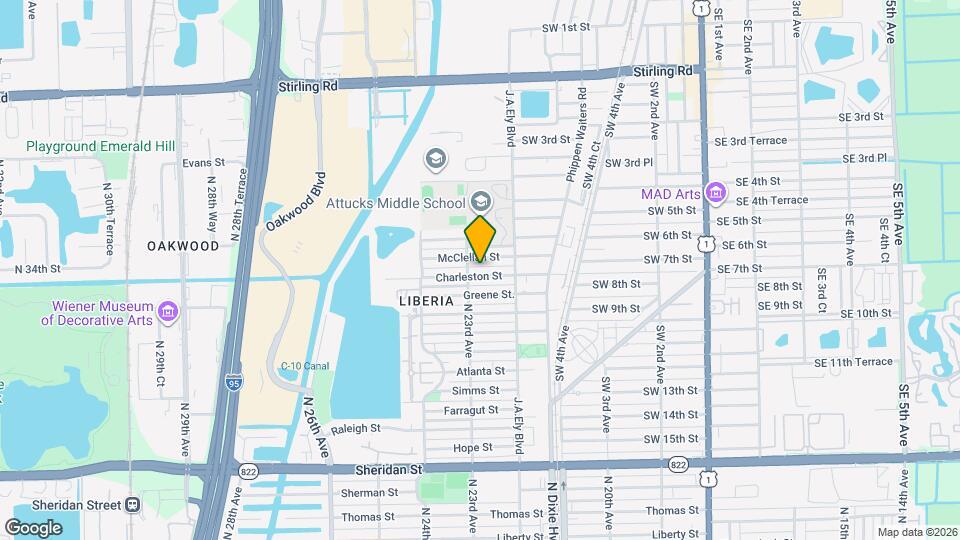 2239 Charleston St Mapa y Detalles de la Ubicación