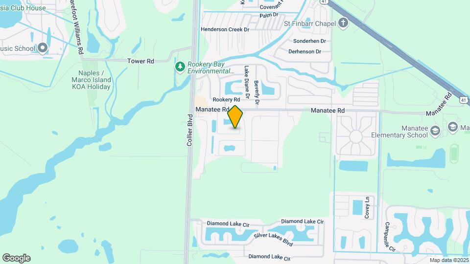1014 Manatee Rd Map and Location Details
