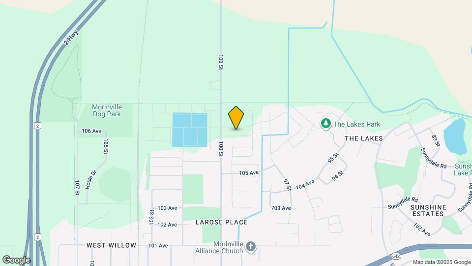 9823-9107 107 Ave Map and Location Details