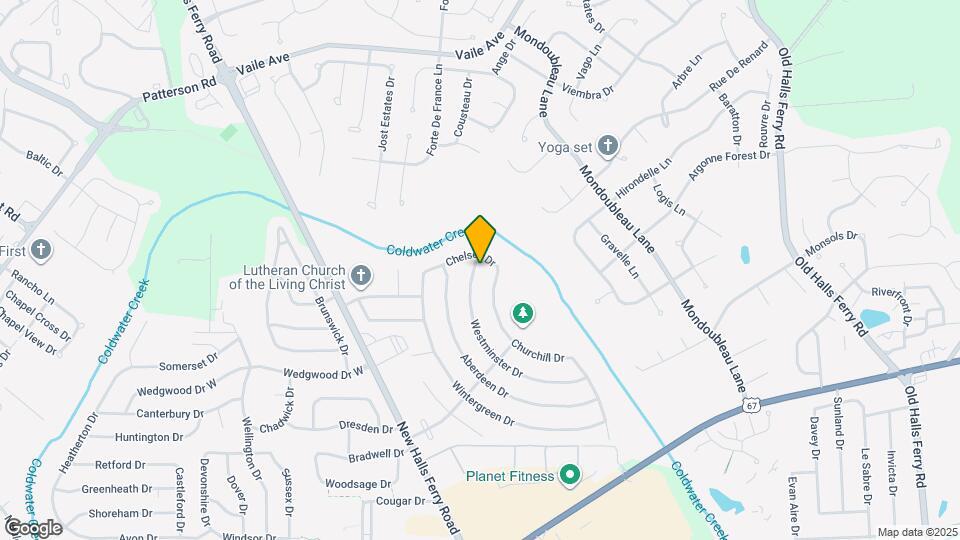 2718 Westminster Dr Mapa y Detalles de la Ubicación