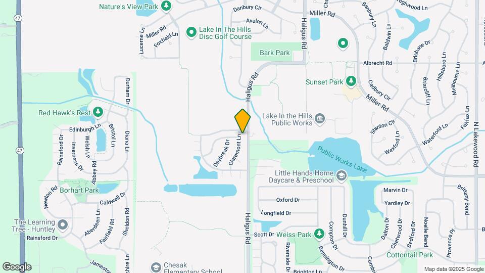 2422 Claremont Ln Map and Location Details