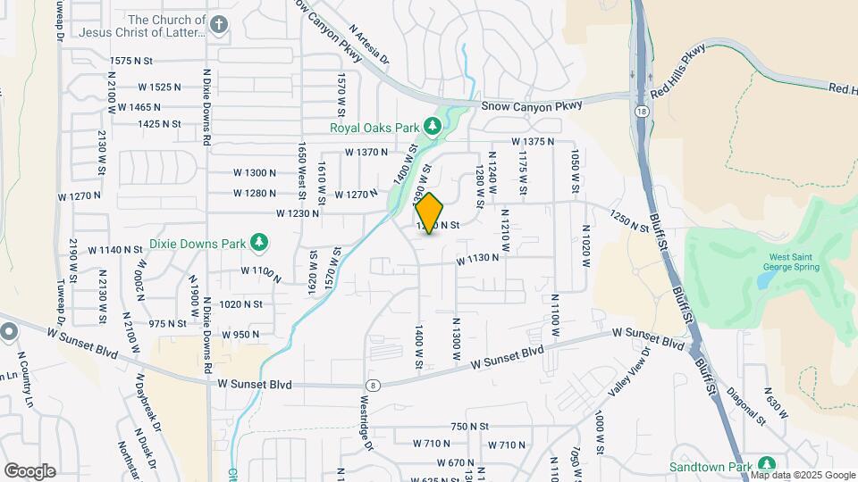 1152 1400 W St Map and Location Details