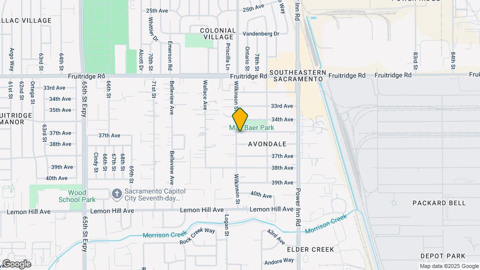 5817 Wilkinson St Map and Location Details