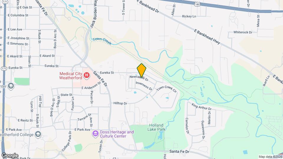 1035 Newcastle Dr Map and Location Details