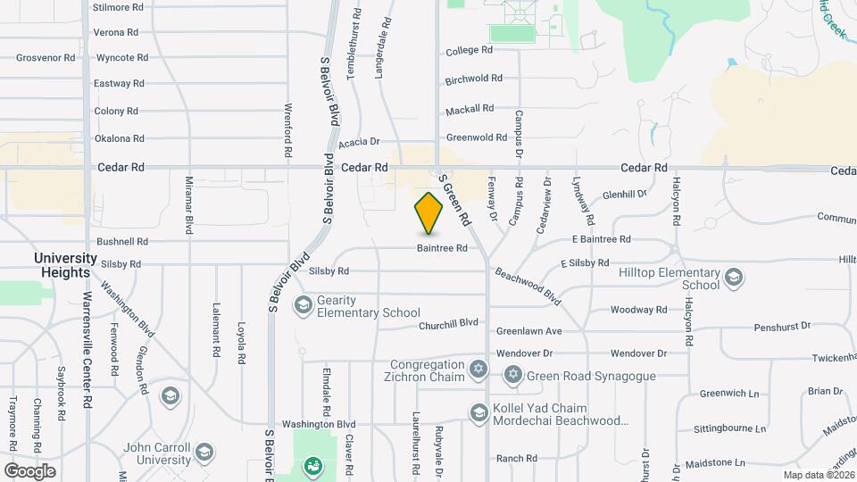 4441 Baintree Rd Map and Location Details