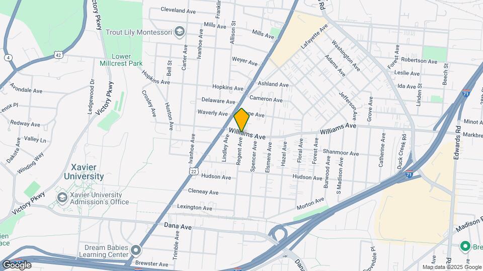 3968 Regent Ave Map and Location Details