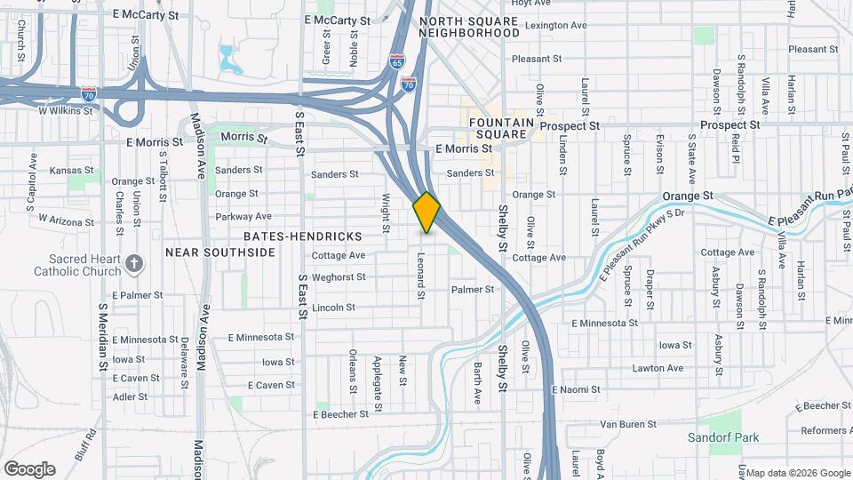 1421 Leonard St Map and Location Details