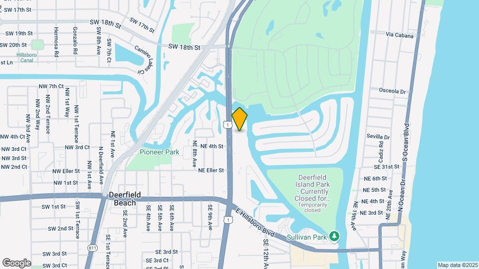 400 N Federal Hwy Map and Location Details