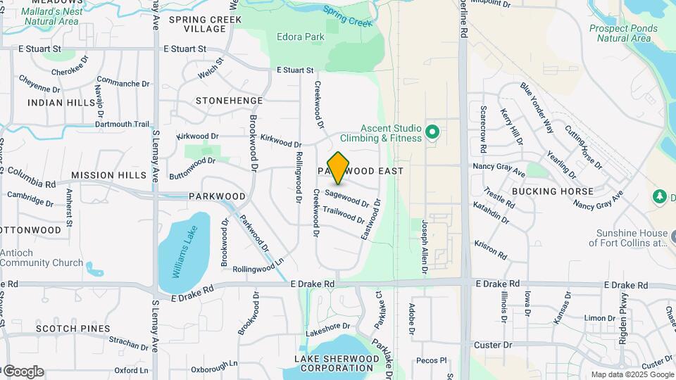 1624 Sagewood Dr Mapa y Detalles de la Ubicación