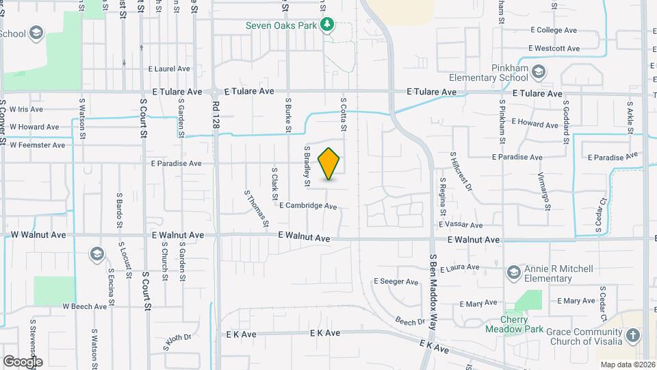 1110 E Rose Ct Map and Location Details