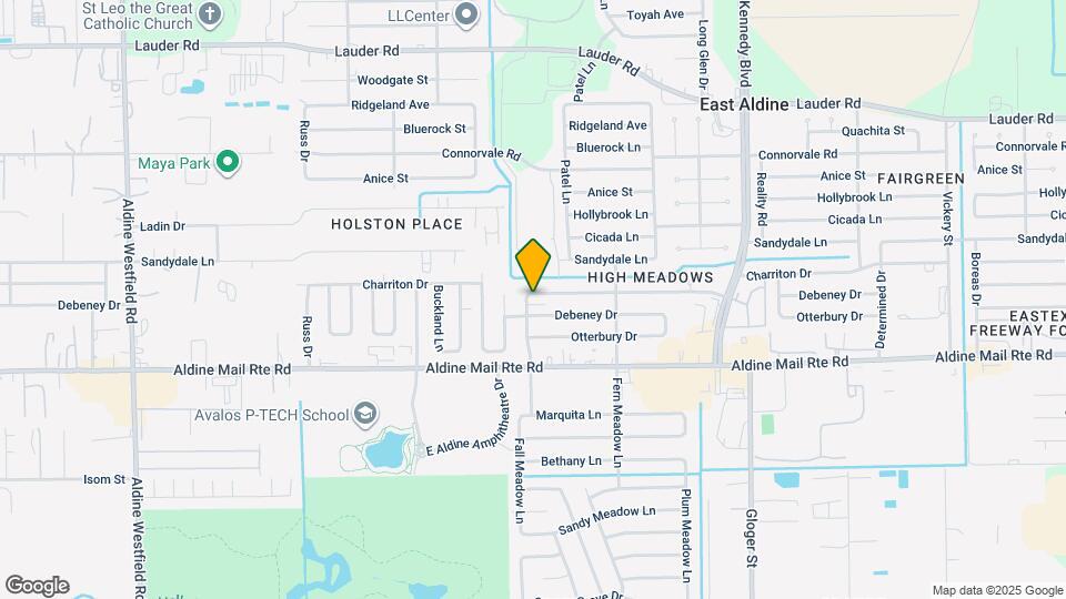 3302 Charriton Dr Map and Location Details