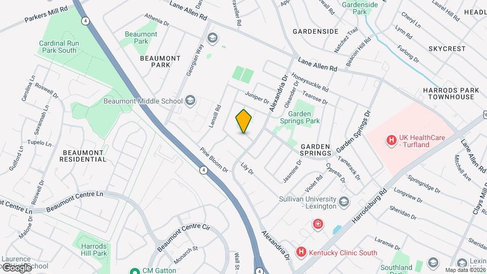 2147 Palms Dr Map and Location Details