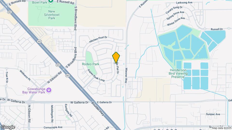 953 Adobe Flat Dr Map and Location Details