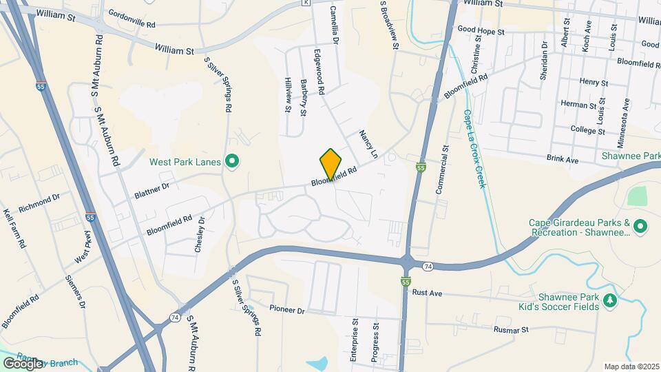 Shady Brook Mobile Home Park Map and Location Details
