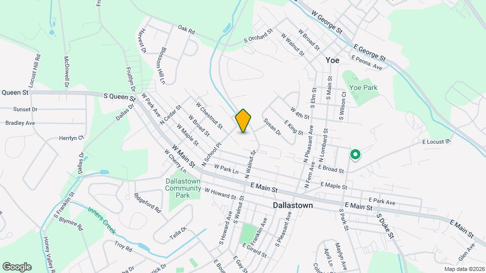 305 N School Pl Map and Location Details