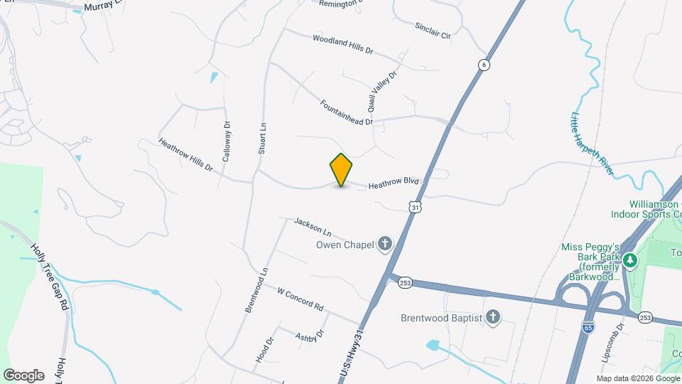 5101 Heathrow Blvd Map and Location Details