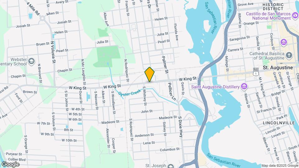 269 W King St Map and Location Details