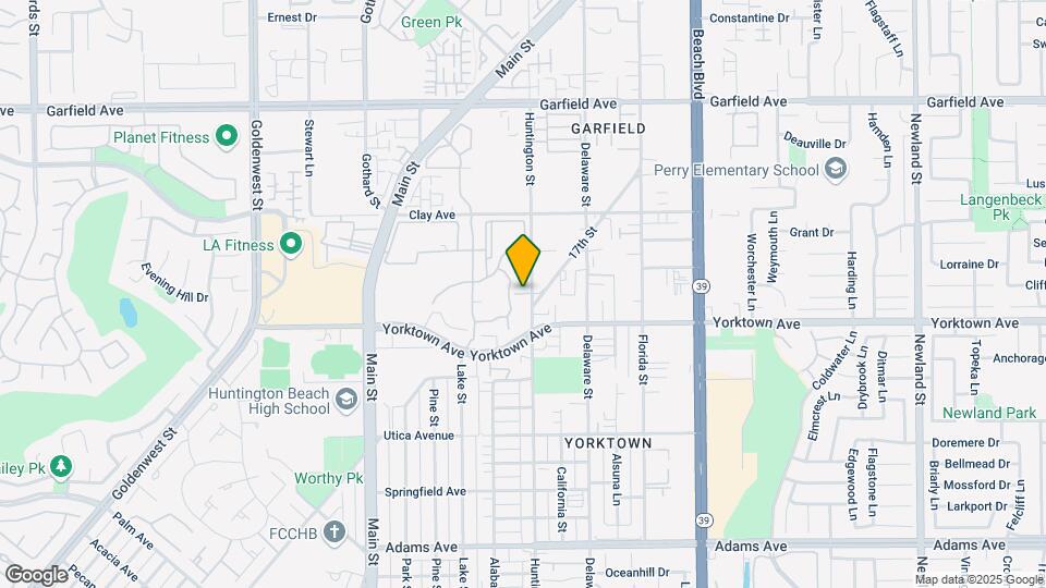 2601 Huntington St Map and Location Details