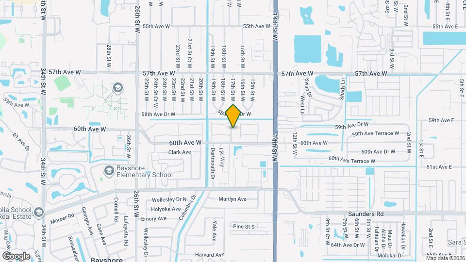 5888 17th St W, Unit C23 Map and Location Details
