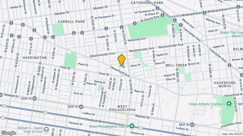 331 N 53rd St Map and Location Details