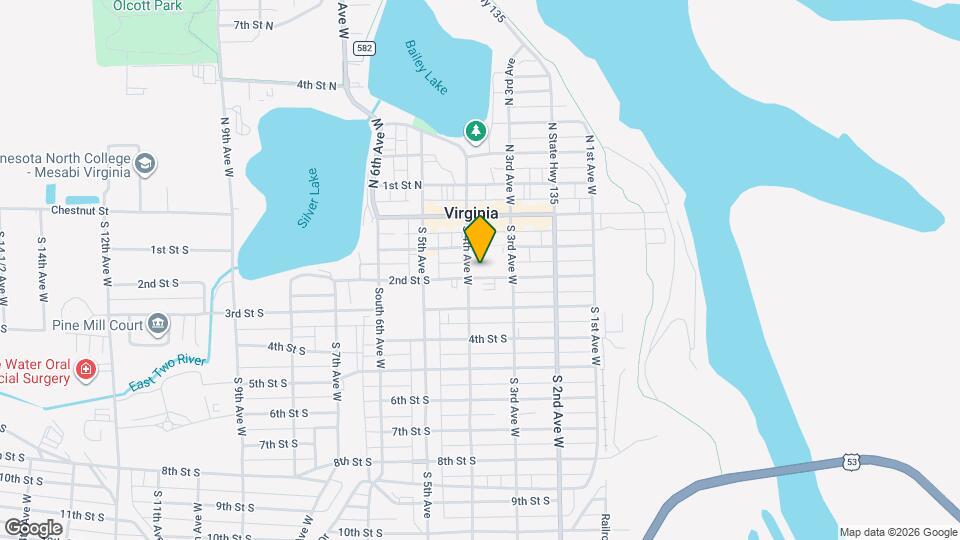 206 S 4th Ave W Map and Location Details