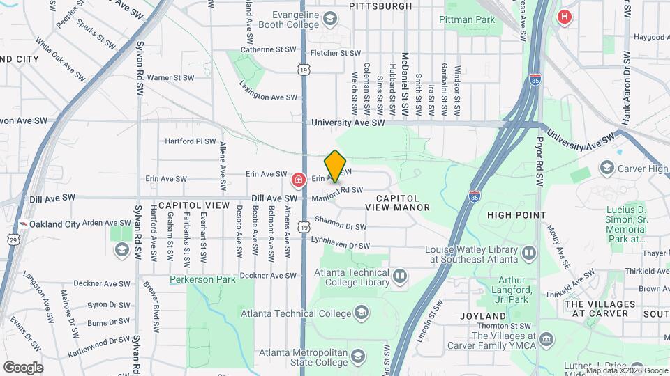 557 Manford Rd SW Map and Location Details