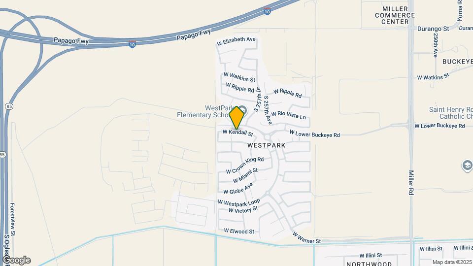 25805 W Kendall St Map and Location Details