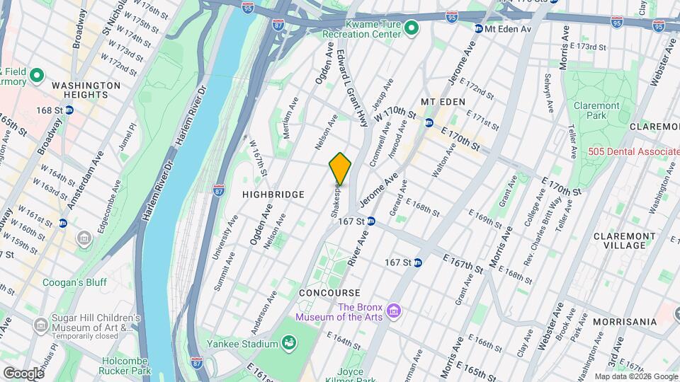 1214 Shakespeare Ave Map and Location Details